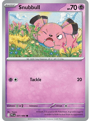 Snubbull - 037/094 - PFL