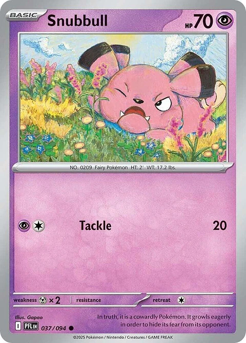 Snubbull - 037/094 - PFL
