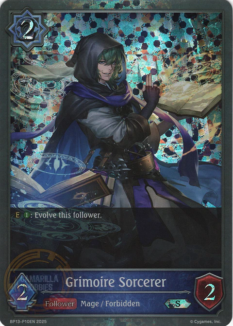 Grimoire Sorcerer - BP13-044EN - Premium