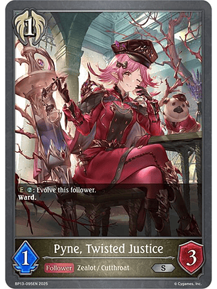 Pyne, Twisted Justice - BP13-095EN - Silver 