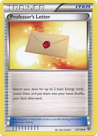 Professor's Letter - 123/146 - Uncommon 1