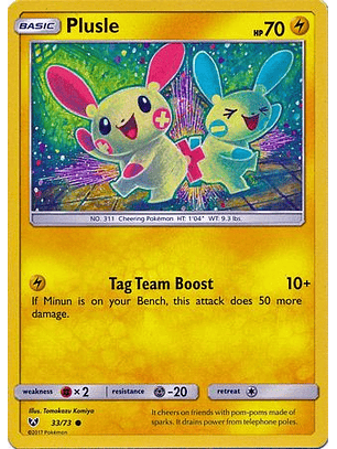 Plusle - 33/73 - Common