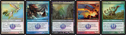 prerelase Kit Journey into nyx  y fate reforged (sobre sellado solo Cartas)