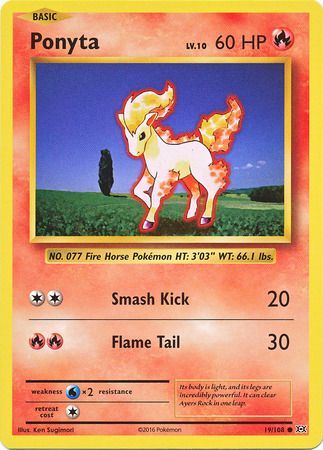 Ponyta - 19/108 - Common 1