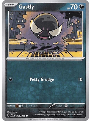 Gastly - 054/094 - PFL