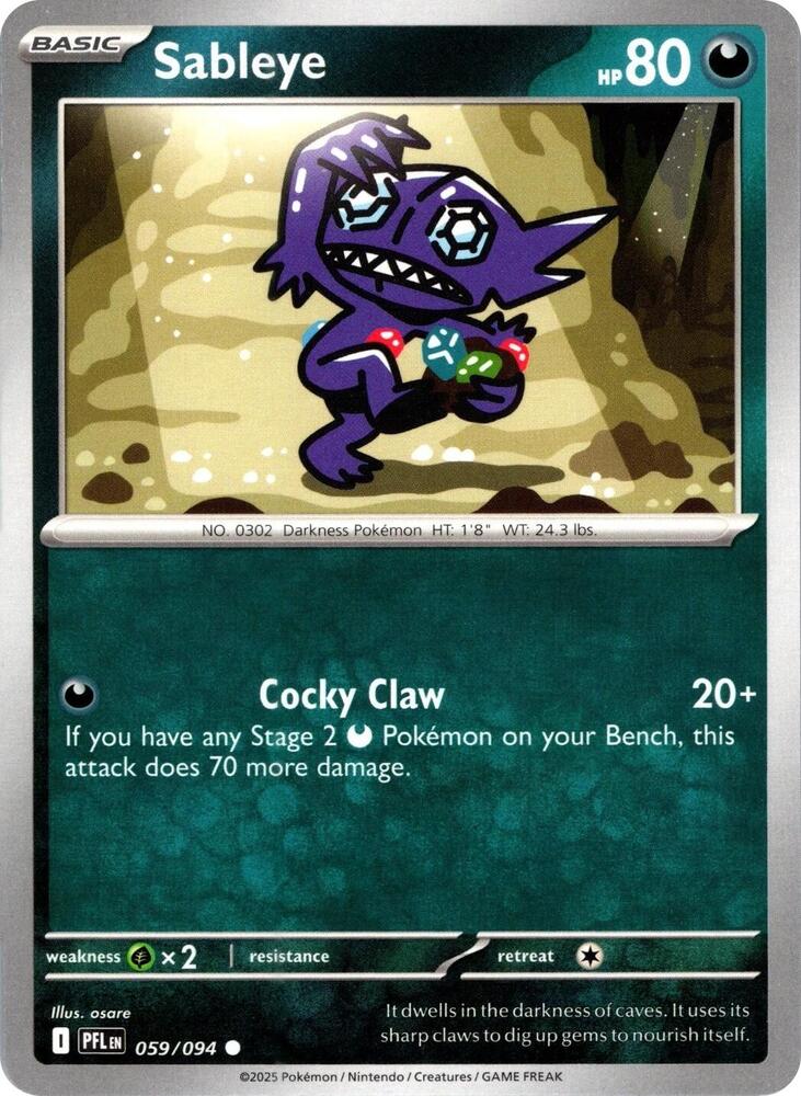 Sableye - 059/094 - PFL 1