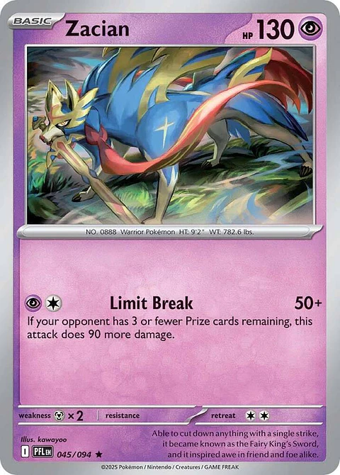 Zacian - 045/094 - PFL