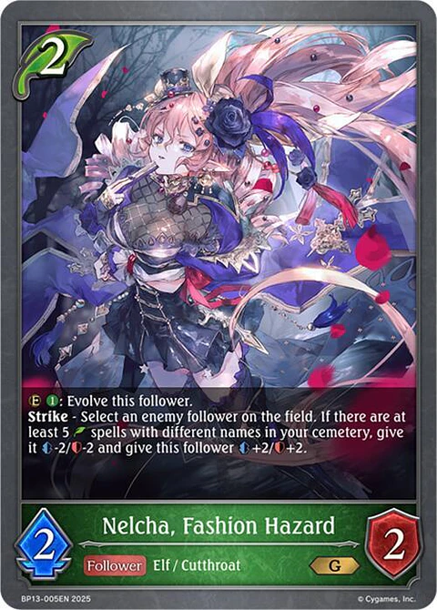 Nelcha, Fashion Hazard - BP13-005EN - Gold 