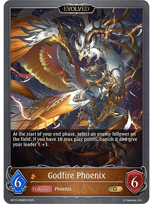 Godfire Phoenix (Evolved) - BP13-058EN - Gold