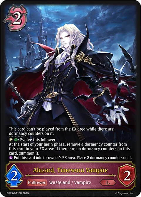 Aluzard, Timeworn Vampire - BP13-071EN - Legendary 