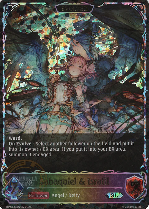 Sahaquiel & Israfil (Evolved) - BP13-SL22EN - Super Legendary 