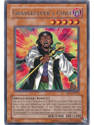Gravekeeper's Chief - DR1-EN013 - Rare