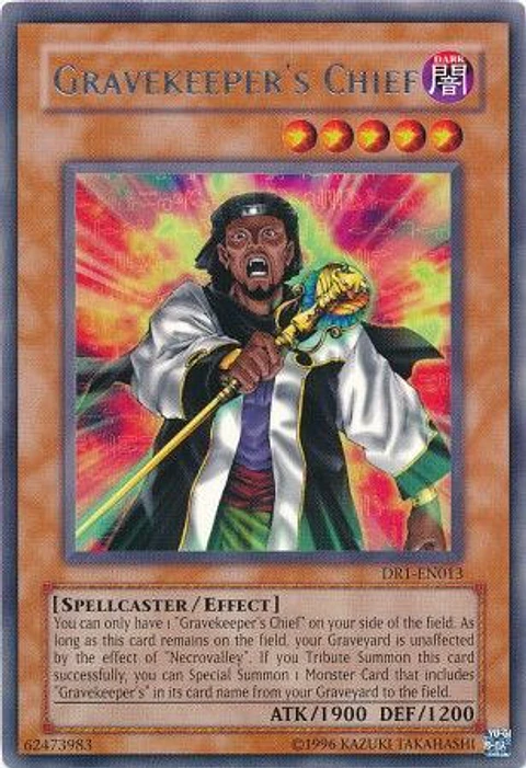 Gravekeeper's Chief - DR1-EN013 - Rare