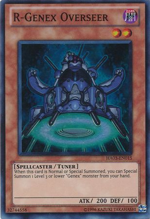 R-Genex Overseer - HA03-EN015 - Super Rare  1