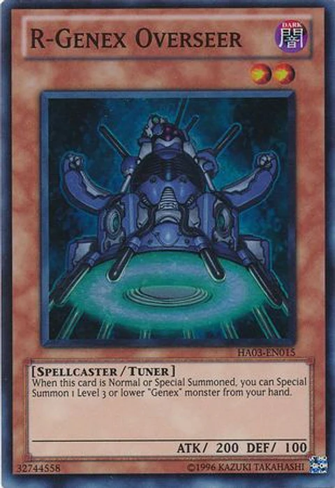 R-Genex Overseer - HA03-EN015 - Super Rare 