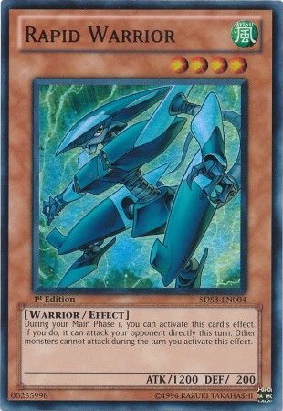 Rapid Warrior - 5DS3-EN004 - Super Rare 1