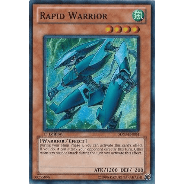 Rapid Warrior - 5DS3-EN004 - Super Rare