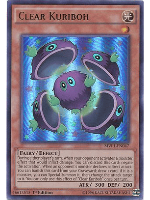 Clear Kuriboh - MVP1-EN047 - Ultra Rare