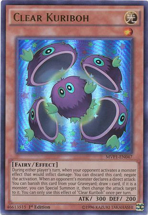Clear Kuriboh - MVP1-EN047 - Ultra Rare