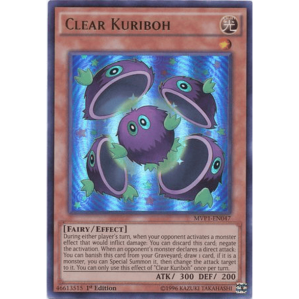 Clear Kuriboh - MVP1-EN047 - Ultra Rare