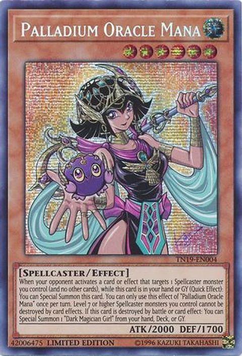 Palladium Oracle Mana - TN19-EN004 - Prismatic Secret Rare Limited Edition