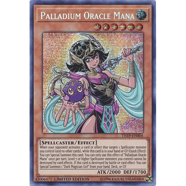 Palladium Oracle Mana - TN19-EN004 - Prismatic Secret Rare Limited Edition