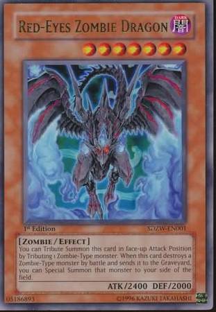 Red-Eyes Zombie Dragon - SDZW-EN001 - Ultra Rare 1