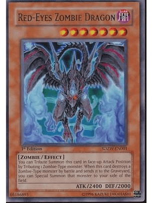 Red-Eyes Zombie Dragon - SDZW-EN001 - Ultra Rare