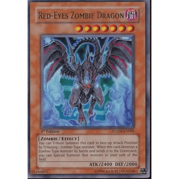 Red-Eyes Zombie Dragon - SDZW-EN001 - Ultra Rare