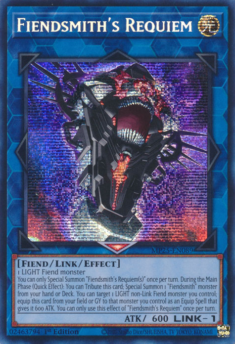Fiendsmith's Requiem - MP25-EN089 - Prismatic Secret Rare 1