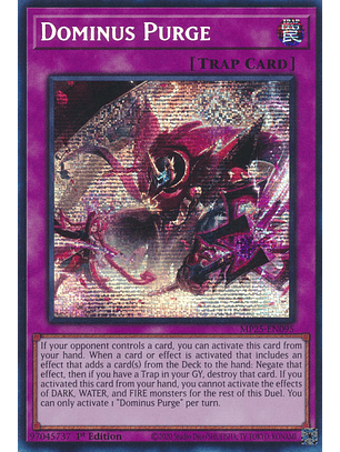 Dominus Purge - MP25-EN095 - Prismatic Secret Rare 