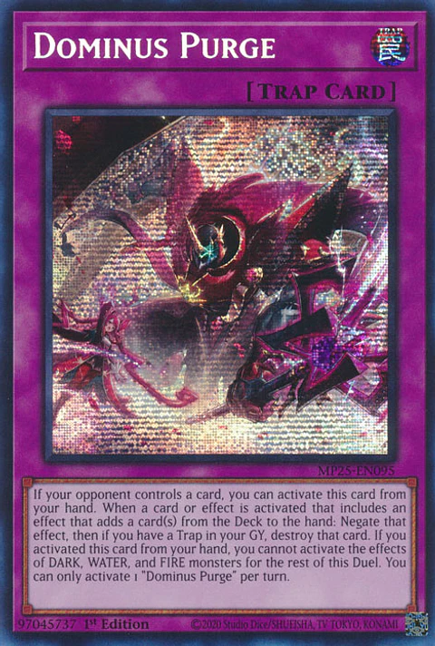 Dominus Purge - MP25-EN095 - Prismatic Secret Rare 