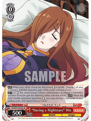 Having a Nightmare - KS/W75 - E036 - Super Rare