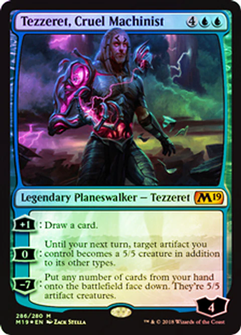 Tezzeret, Cruel Machinist - M19 - M 