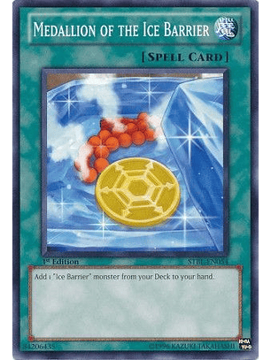 Medallion of the Ice Barrier- STBL-EN054 - Common