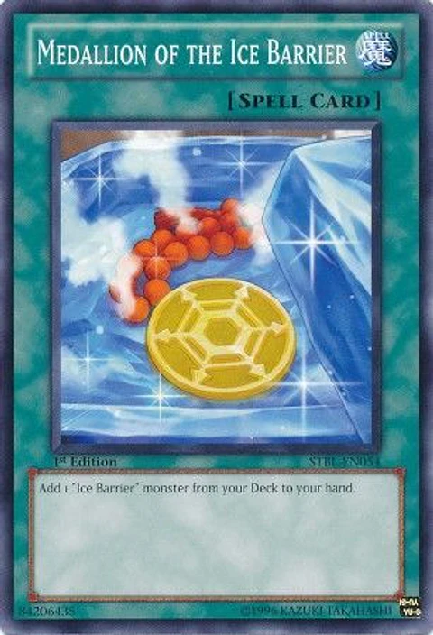 Medallion of the Ice Barrier- STBL-EN054 - Common