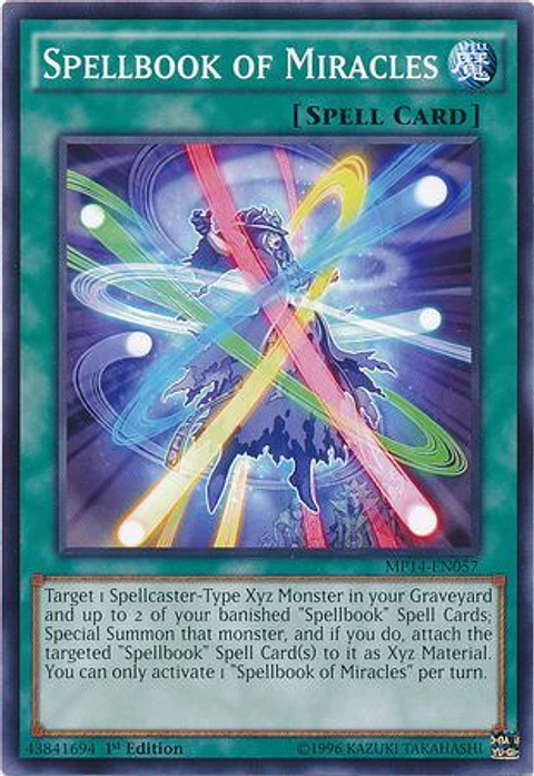 Spellbook of Miracles - MP14-EN057 - Common