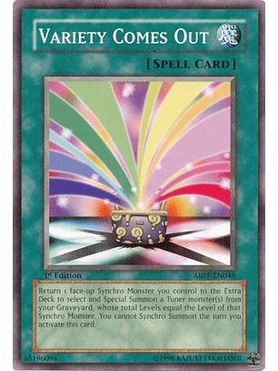 Variety Comes Out - ABPF-EN046 - Common