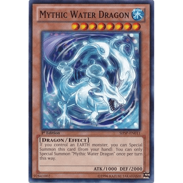 Mythic Water Dragon - SHSP-EN011 - Common