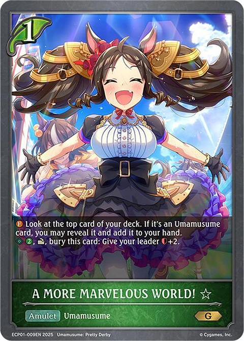 A MORE MARVELOUS WORLD! - ECP01-009EN - Gold 