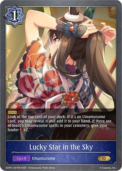 Lucky Star in the Sky - ECP01-027EN - Gold  1