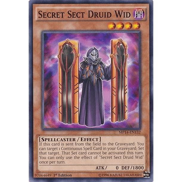 Secret Sect Druid Wid - MP14-EN132 - Common 