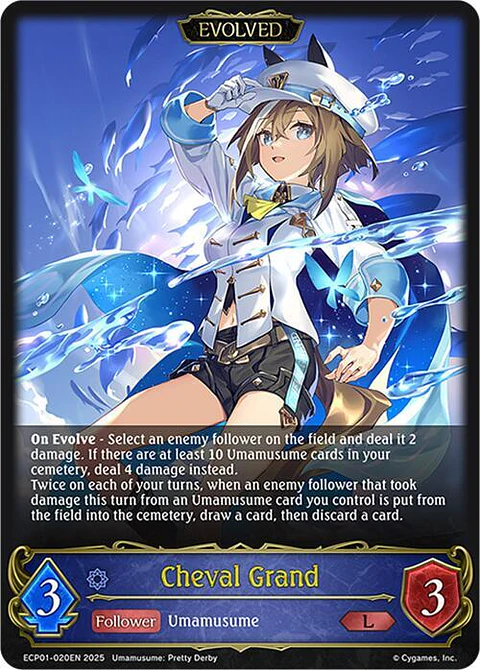 Cheval Grand (Evolved) - ECP01-020EN - Legendary 