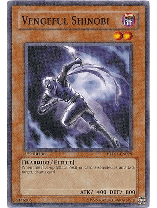 Vengeful Shinobi - PTDN-EN028 - Common