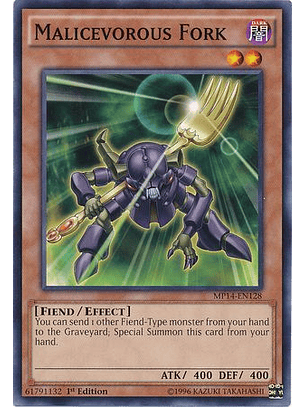 Malicevorous Fork - MP14-EN128 - Common