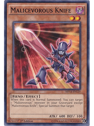 Malicevorous Knife - MP14-EN129 - Common