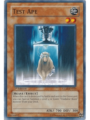 Test Ape - GLAS-EN025 - Common