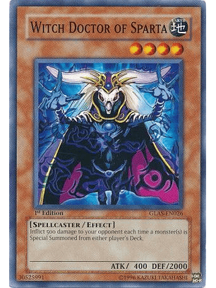 Witch Doctor of Sparta - GLAS-EN026 - Common