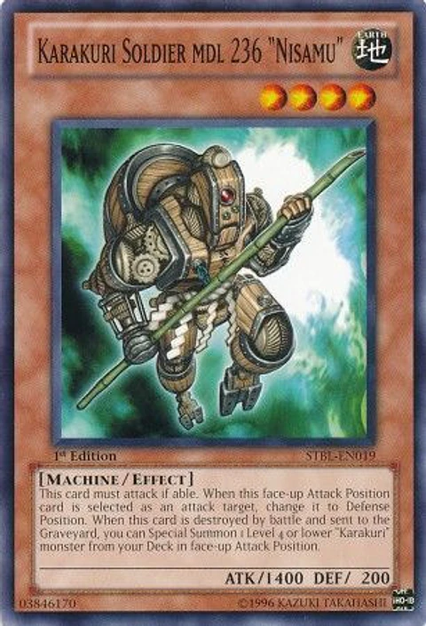 Karakuri Soldier mdl 236 "Nisamu" - STBL-EN019 - Common