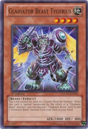 Gladiator Beast Tygerius - EXVC-EN034 - Common 1